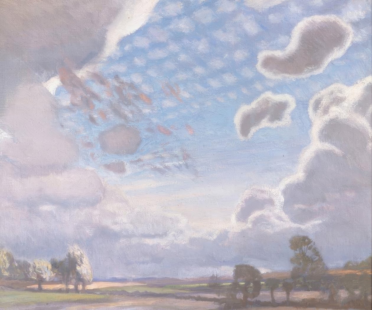 Przejście burzy autorstwa George Clausen
