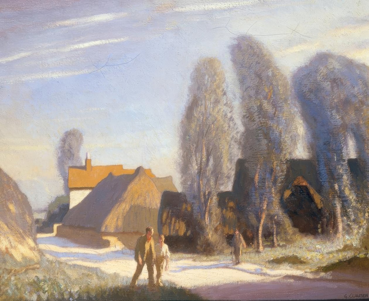 Przydrożna Farma autorstwa George Clausen