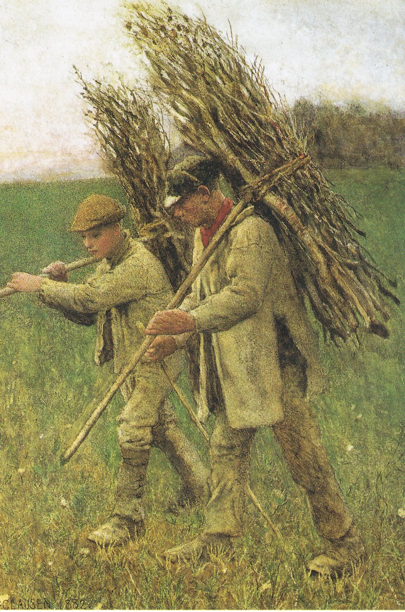 Powrót z pól autorstwa George Clausen