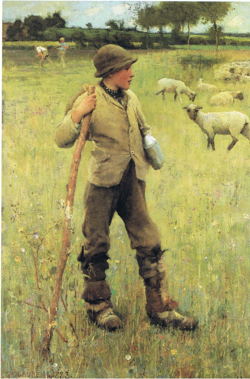 Pasterz autorstwa George Clausen