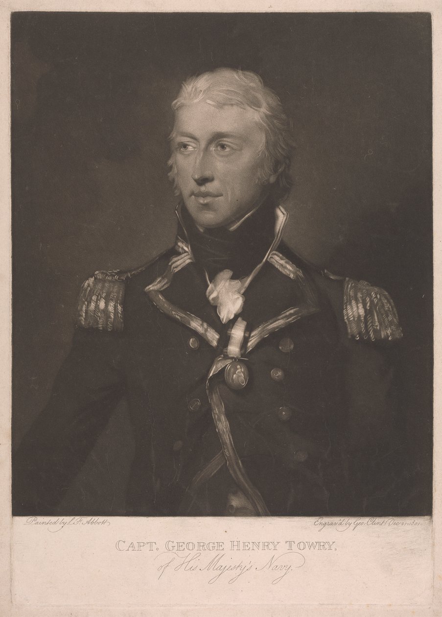 Kapitan George Henry Towry autorstwa George Clint