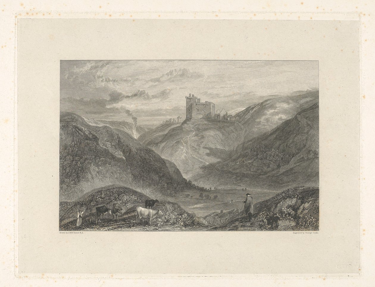 Zamek Crichtona autorstwa George Cooke