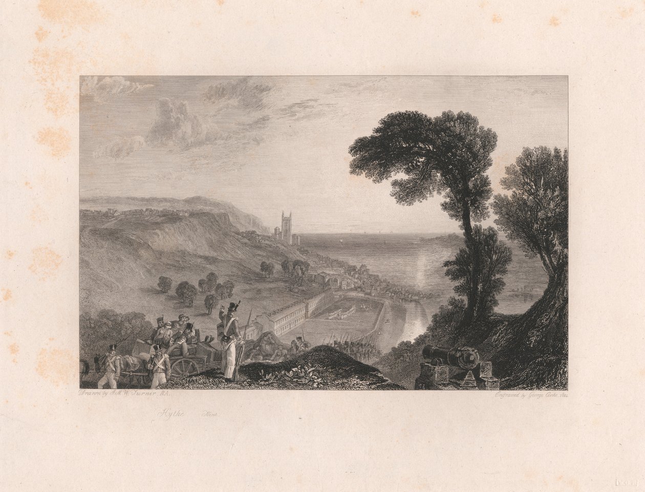 Hythe, Kent autorstwa George Cooke
