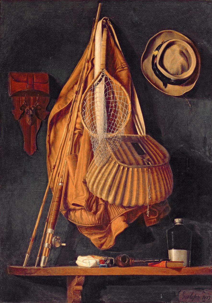 Przybory rybackie autorstwa George Cope