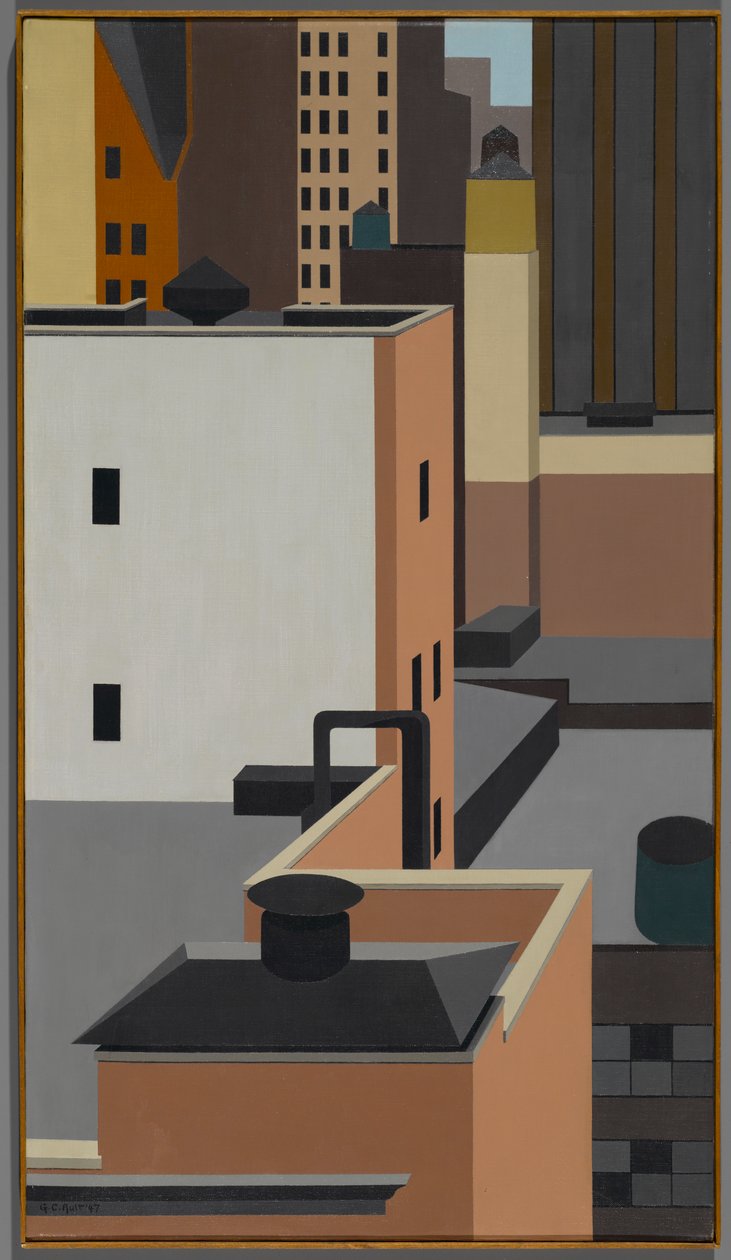 Mozaika na Manhattanie autorstwa George Copeland Ault
