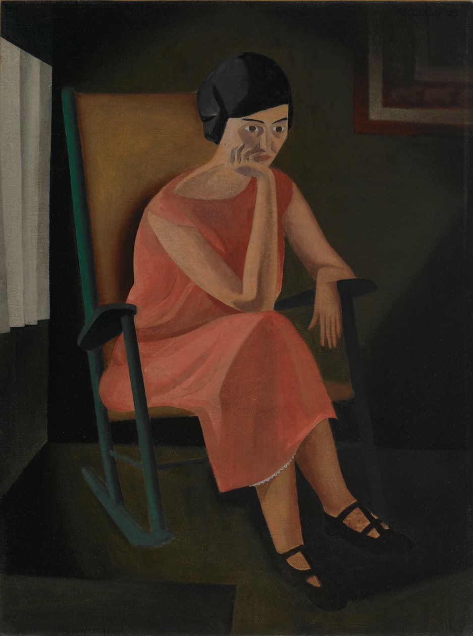 panna Whiting autorstwa George Copeland Ault