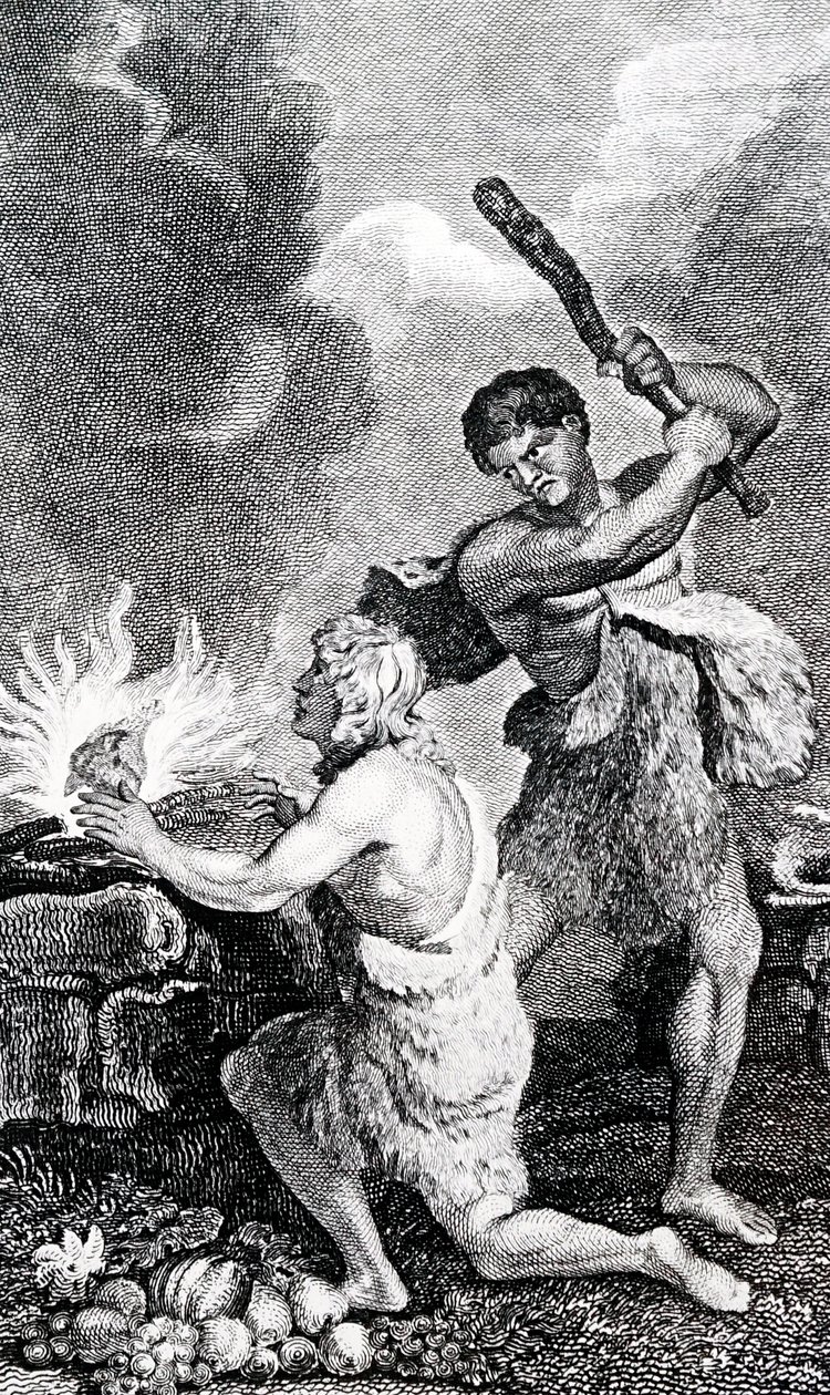 Chłosta na brytyjskim okręcie wojennym autorstwa George Cruikshank