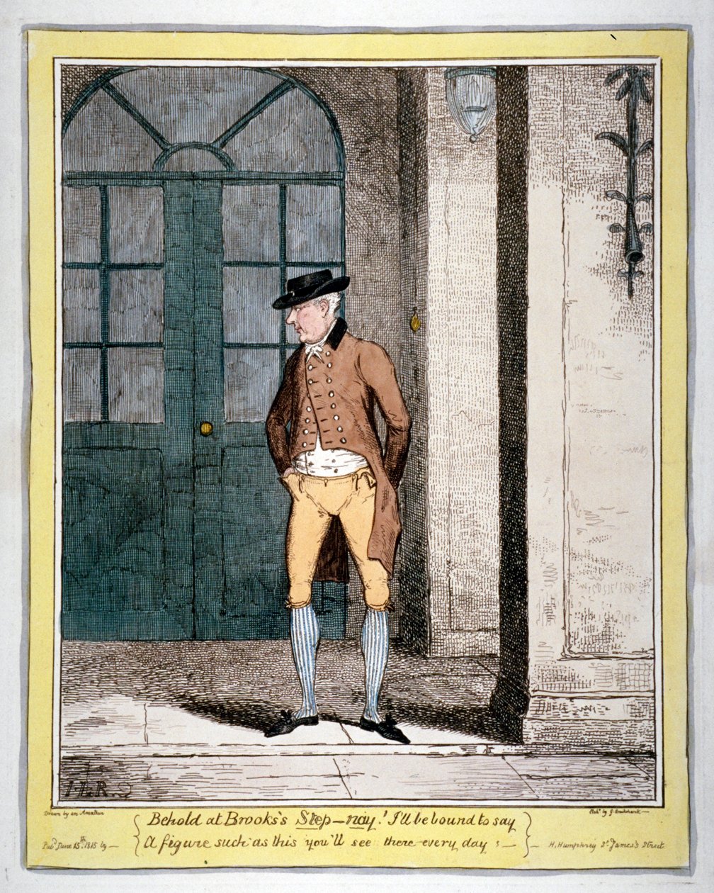 Mężczyzna przed Brooks