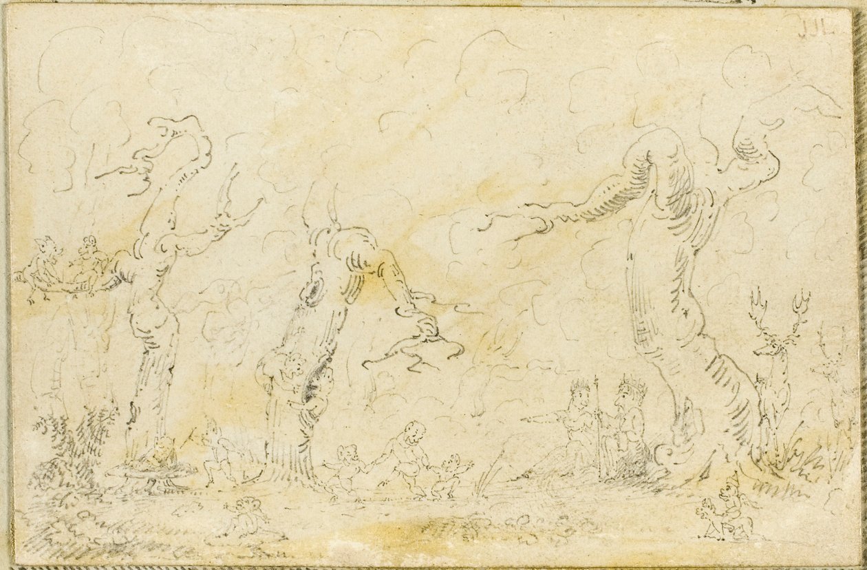 Scena komiksowa III autorstwa George Cruikshank