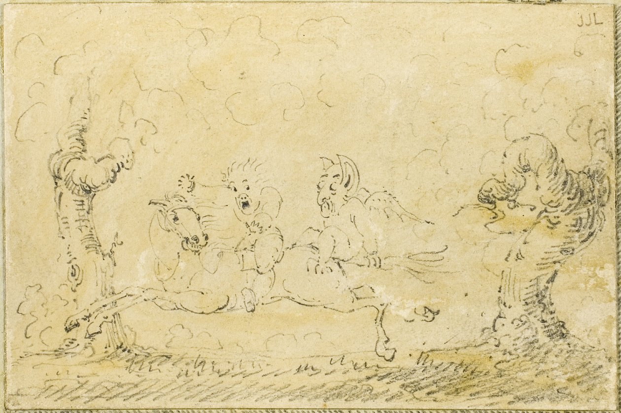 Scena komiksowa I autorstwa George Cruikshank