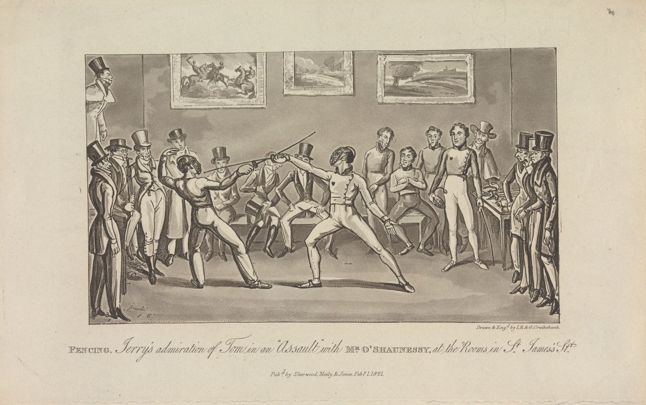 Ogrodzenie autorstwa George Cruikshank