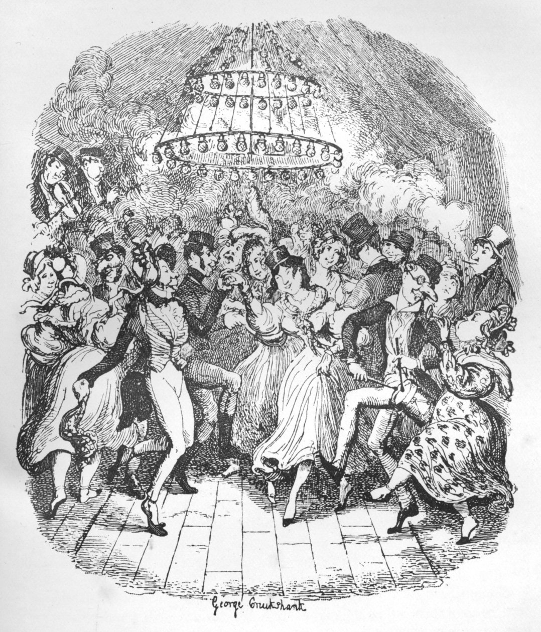 Targi w Greenwich, ok. 1900 autorstwa George Cruikshank