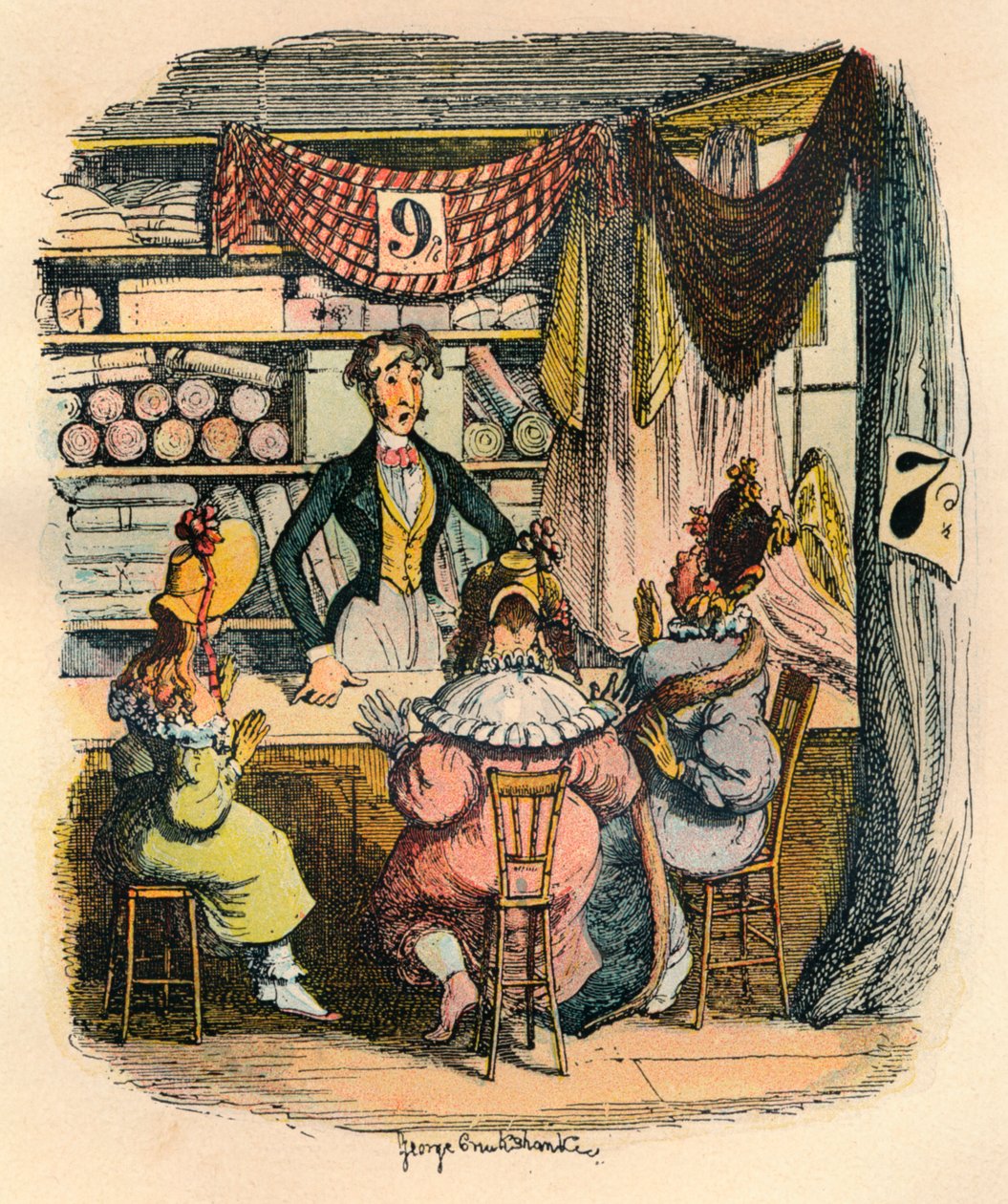 Horatio Sparkins, c1900 autorstwa George Cruikshank