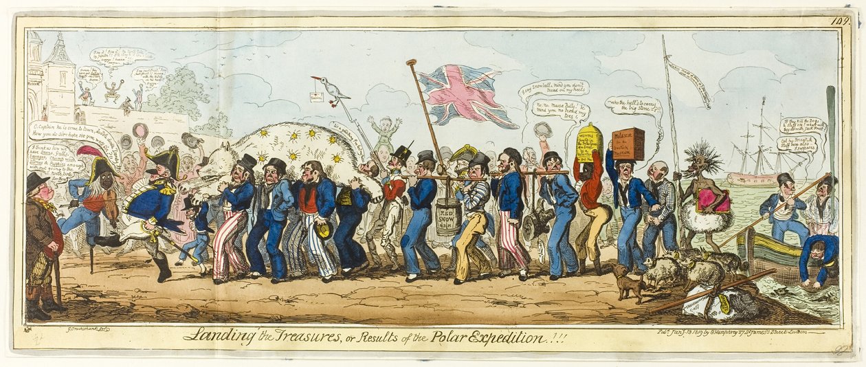 Zdobywanie skarbów autorstwa George Cruikshank