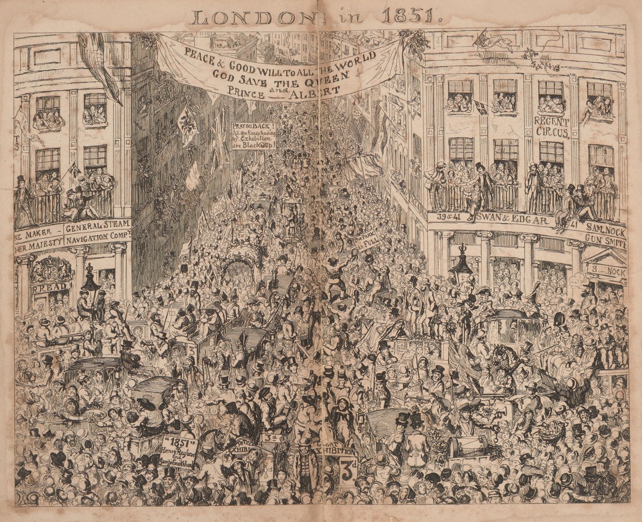 Londyn autorstwa George Cruikshank