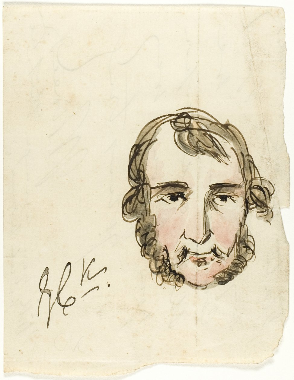 Autoportret autorstwa George Cruikshank
