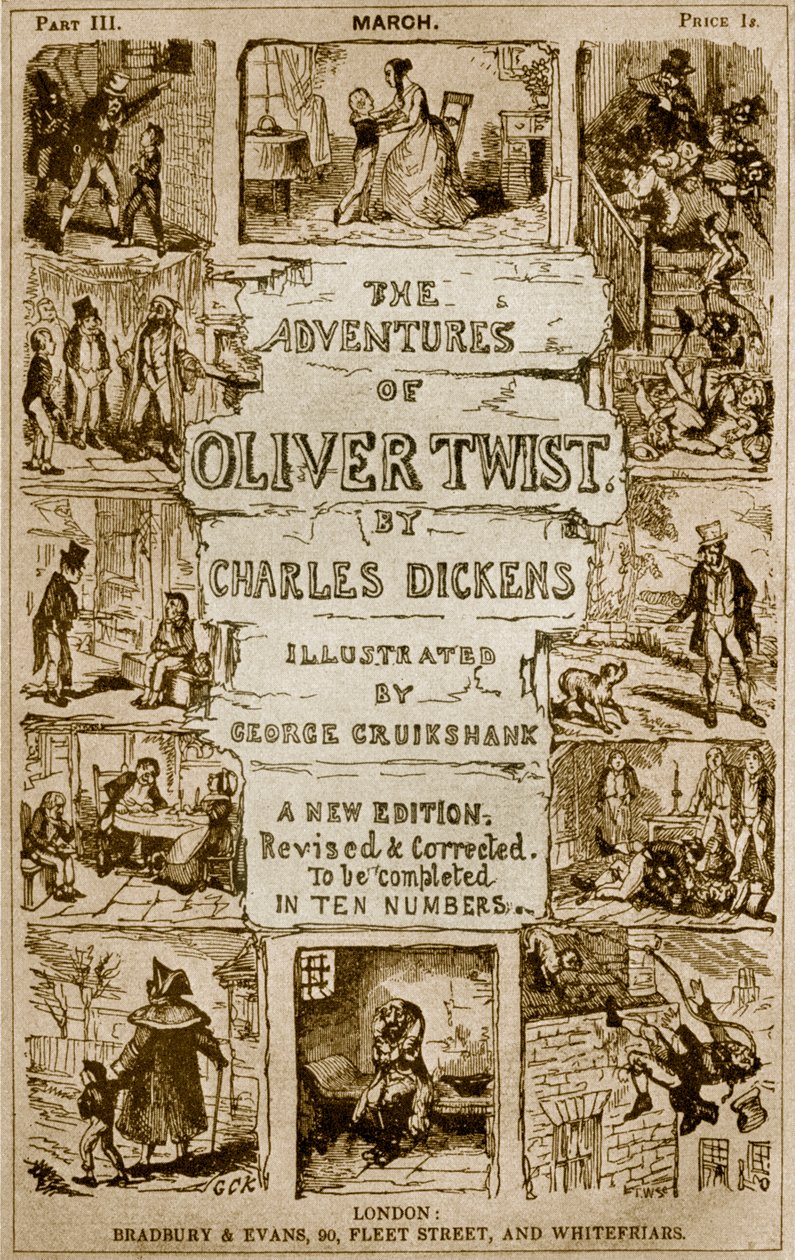 Przygody Olivera autorstwa George Cruikshank
