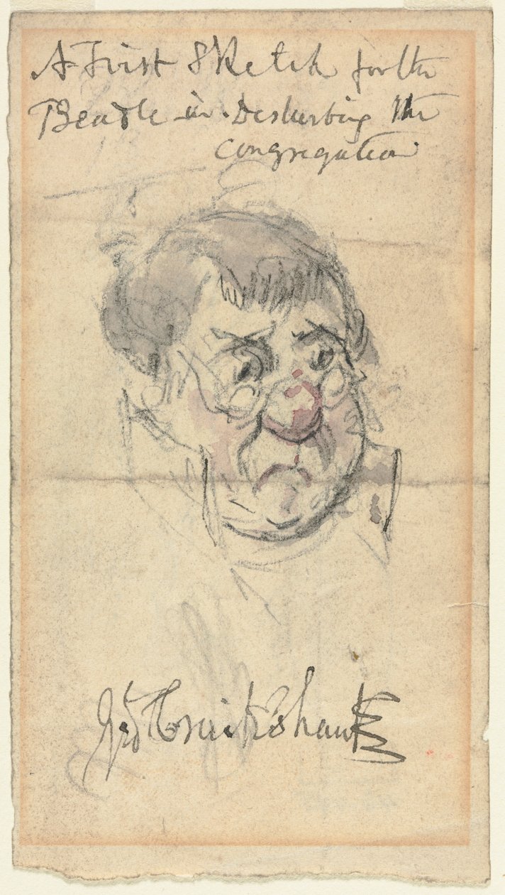 Beadle. autorstwa George Cruikshank