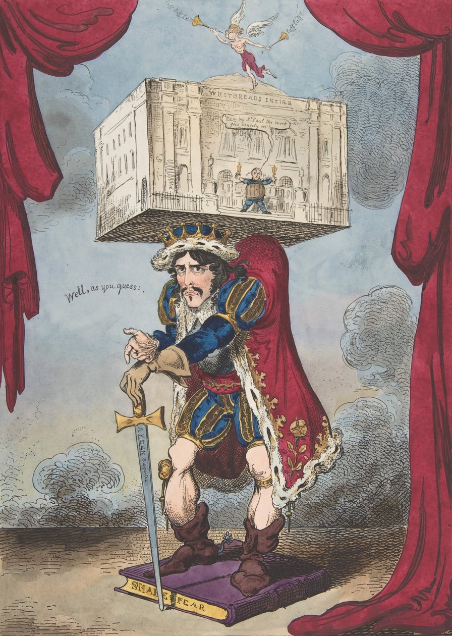 Atlas teatralny, 7 maja 1814 r., 7 maja 1814 r. autorstwa George Cruikshank