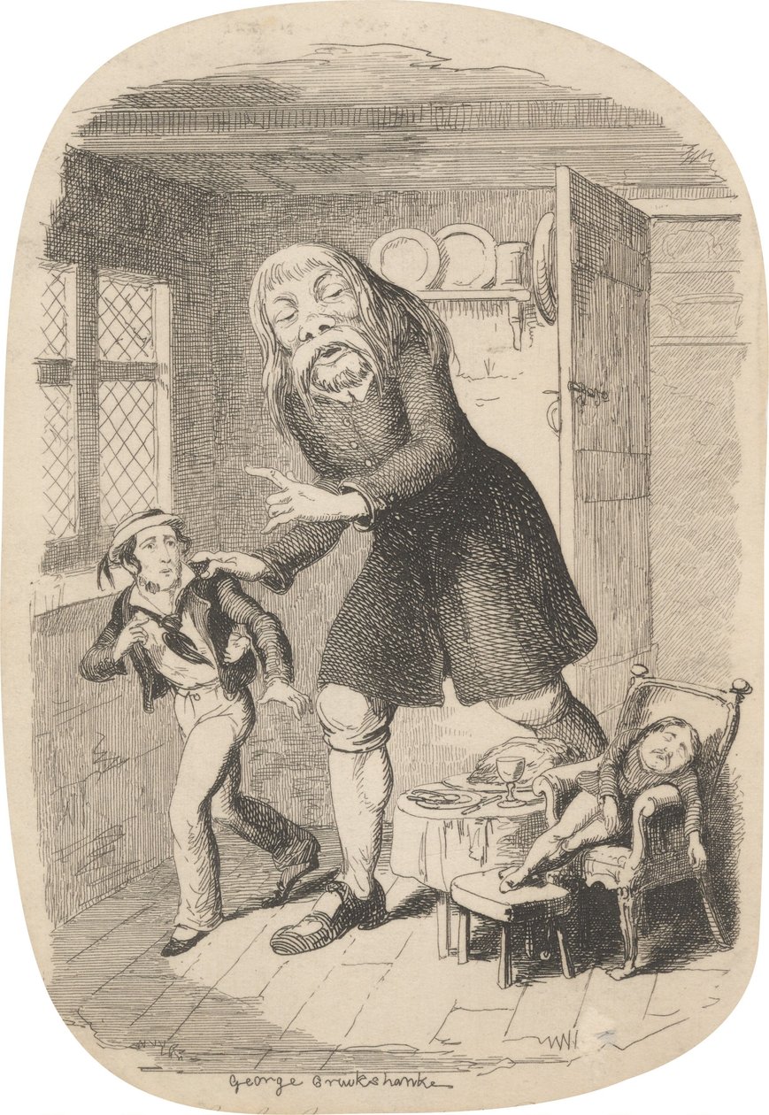 Bez tytułu autorstwa George Cruikshank