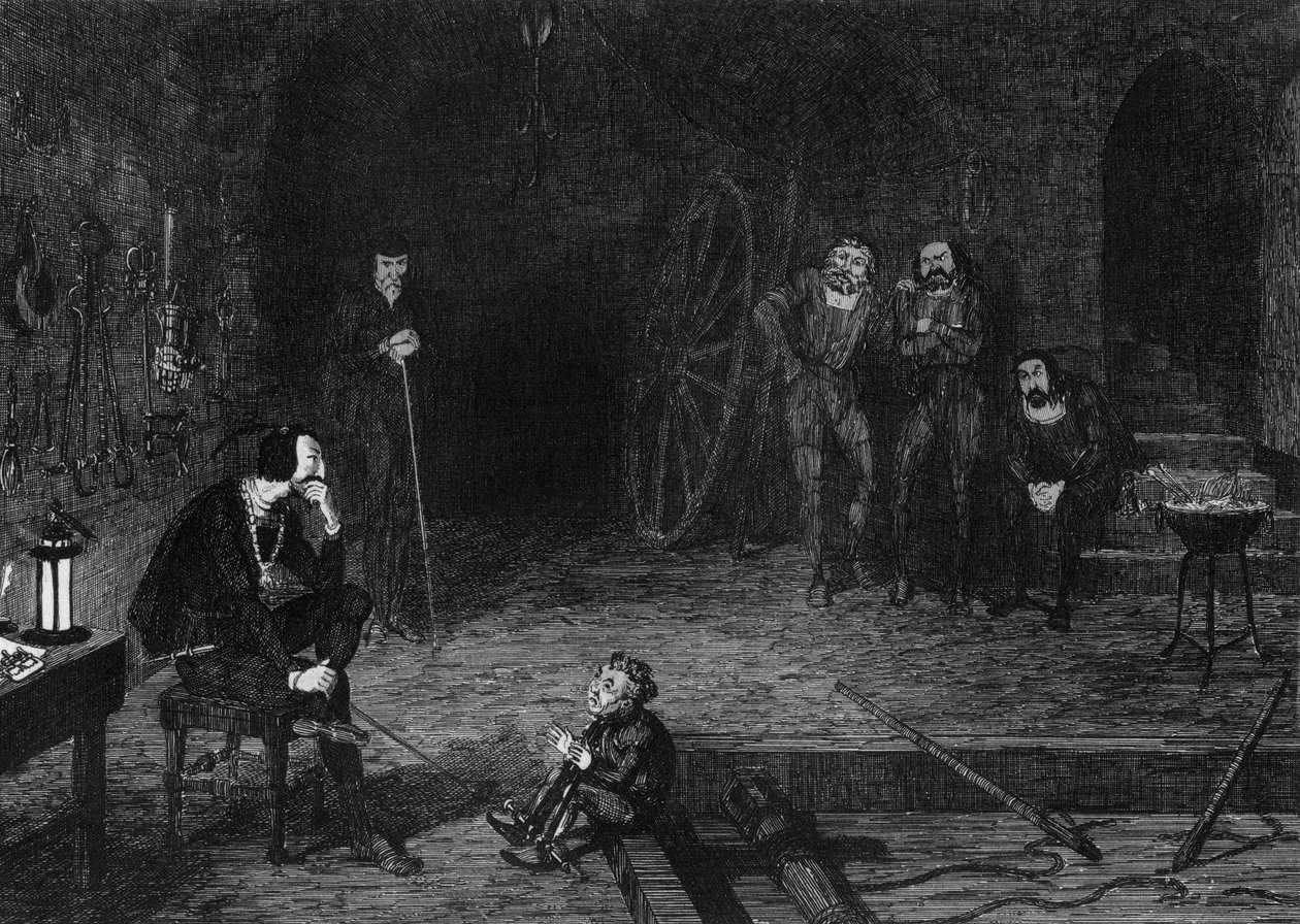 Xit poślubiony córce padlinożerców, 1840 autorstwa George Cruikshank