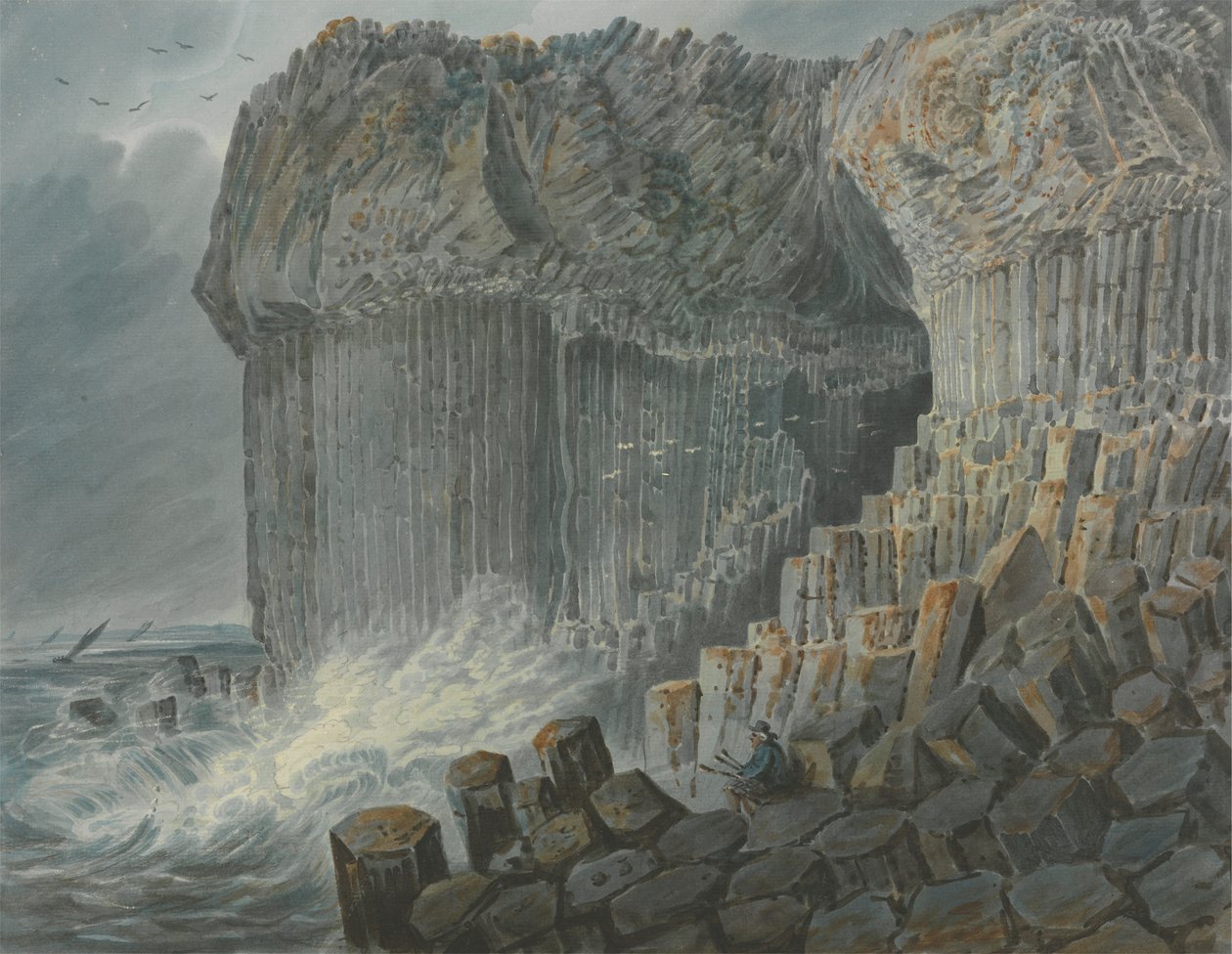 Jaskinia Fingala, Staffa autorstwa George Cuitt