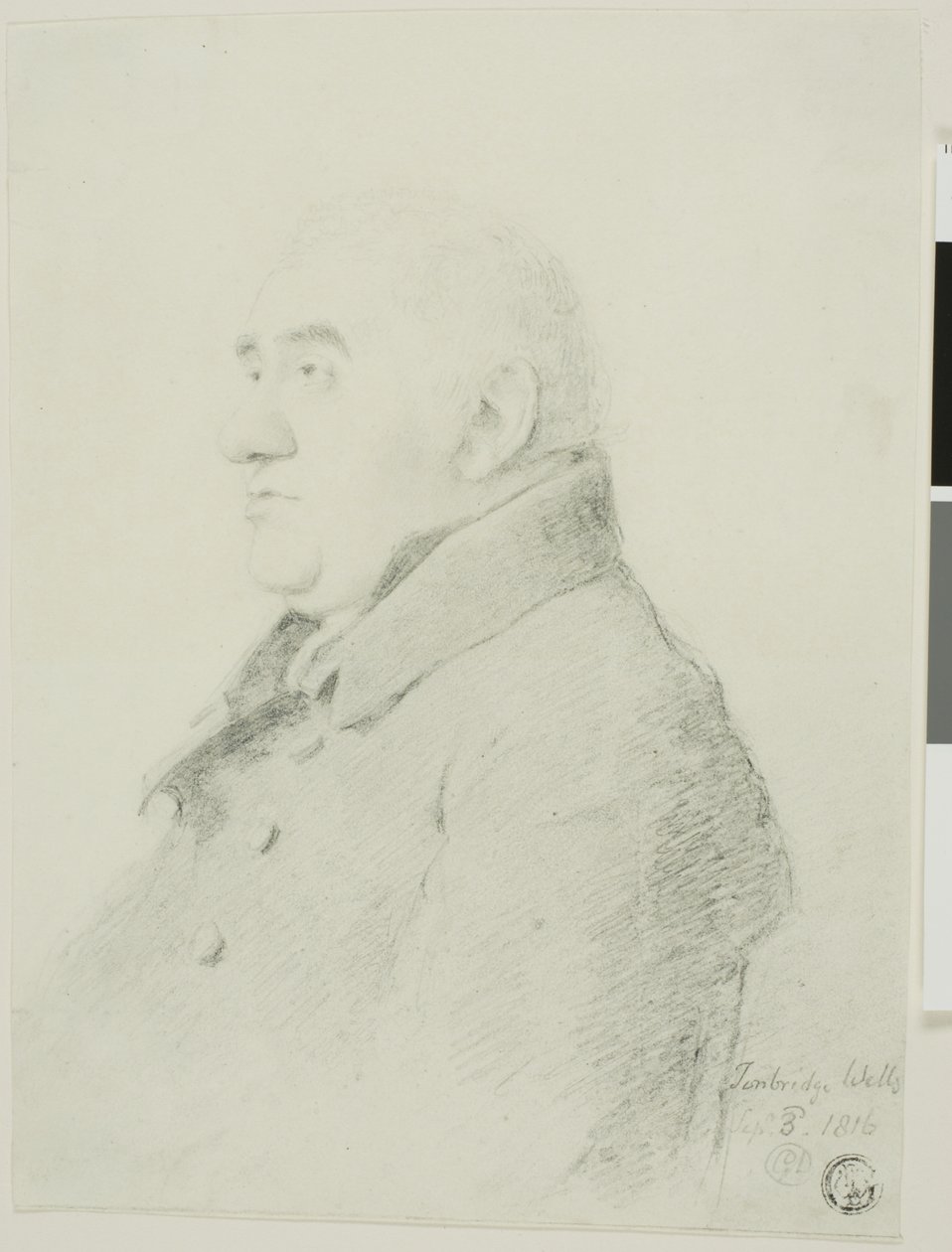 Portret dżentelmena autorstwa George Dance II