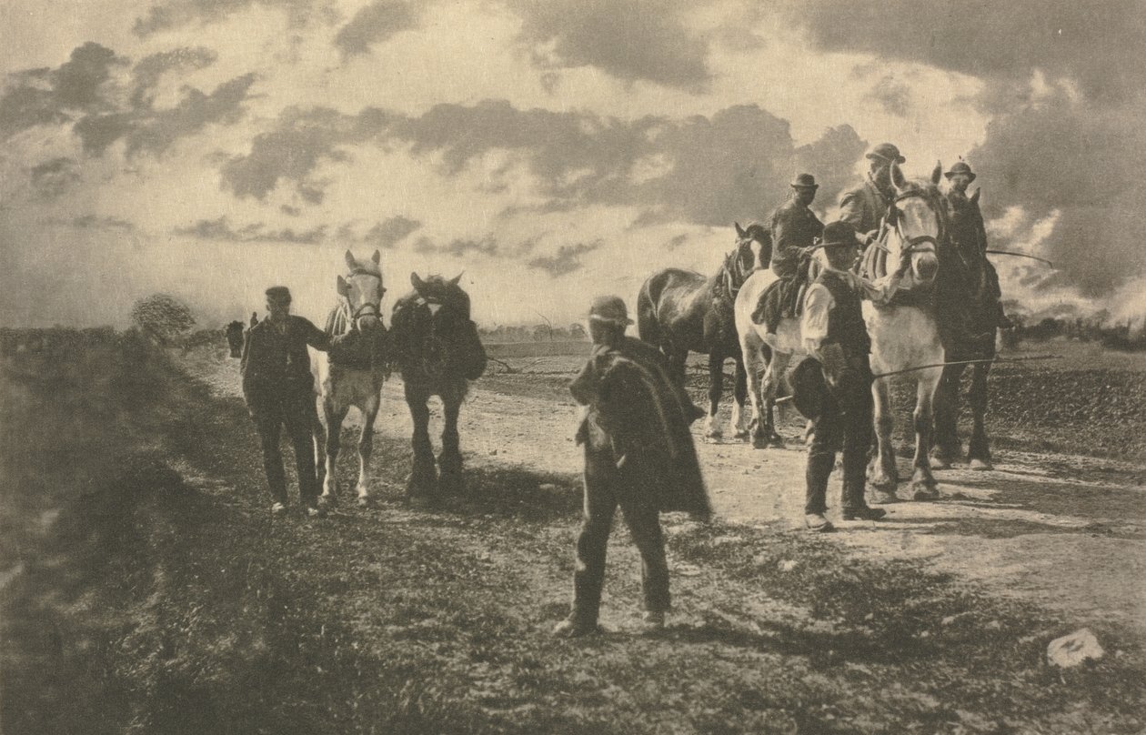 Praca z kamerą: Drużyny Berkshire i Kierowcy autorstwa George Davison