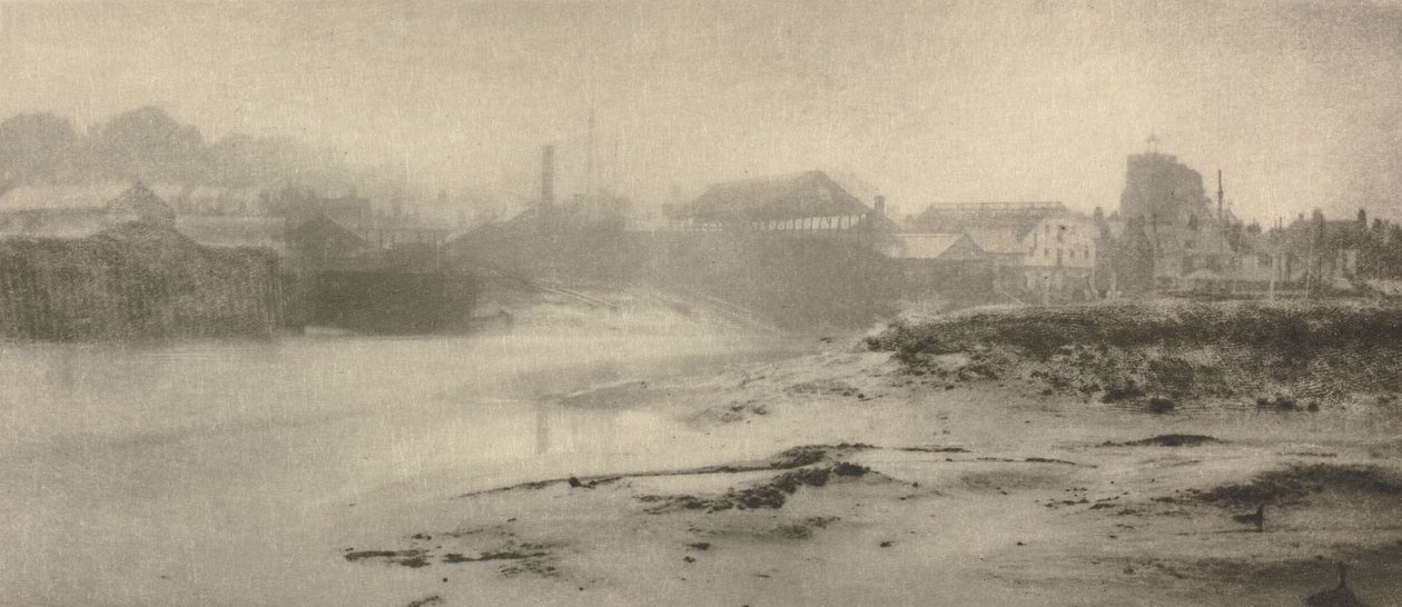Praca z kamerą: Wyvenhoe na Colne w Essex autorstwa George Davison