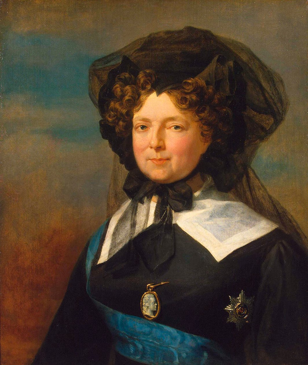 Cesarzowa Maria Fiodorowna Rosji, lata 20. XIX wieku. autorstwa George Dawe