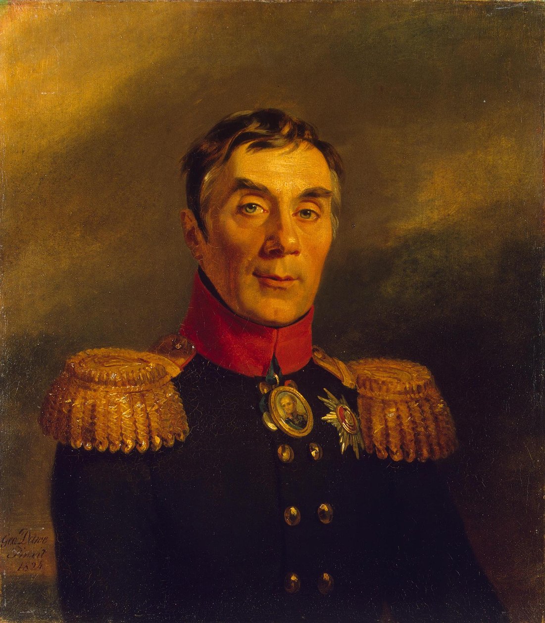 Portret Aleksieja A. Arakczejewa (1769-1834) autorstwa George Dawe