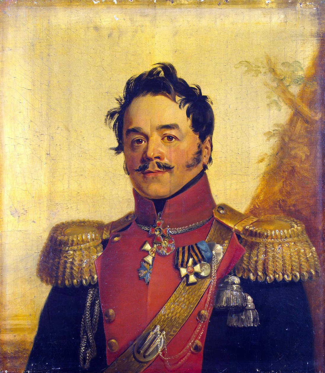 Portret hrabiego Nikołaja Grigoriewicza Szczerbatowa (1777-1845) - George Dawe (1781-1829). Olej na płótnie, przed 1825. Wymiar : 70x62,5 cm. Państwowy Ermitaż w Petersburgu autorstwa George Dawe