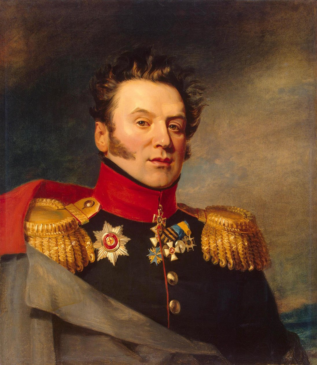 Portret Konstantina Markowicza Połtorackiego 1782-1858, przed 1825 r. autorstwa George Dawe