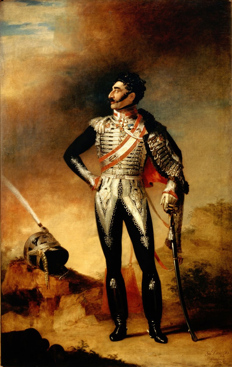 Portret księcia Waleriana Grigoriewicza Madatowa 1782-1829, 1824 autorstwa George Dawe