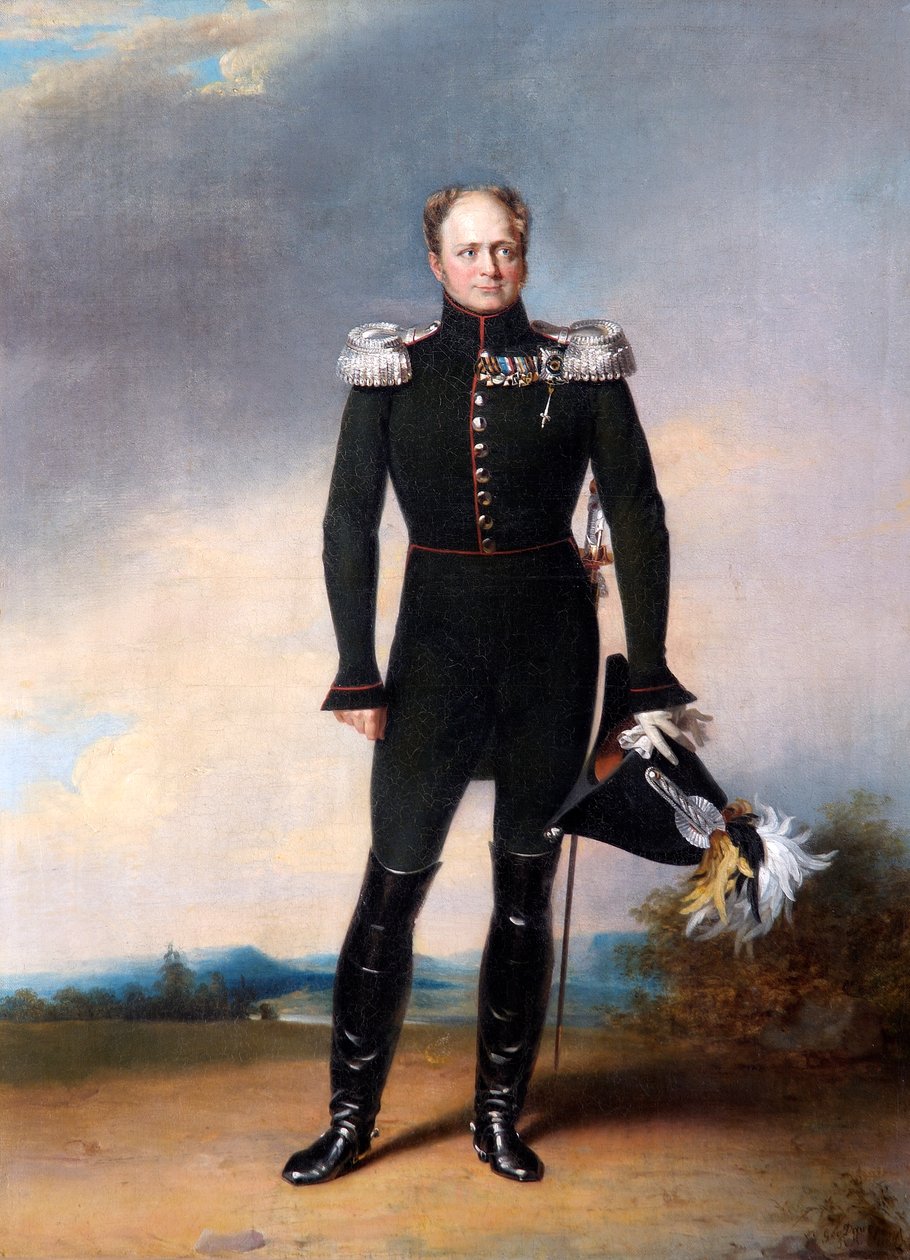 Portret cara Rosji Aleksandra I, 1825. autorstwa George Dawe