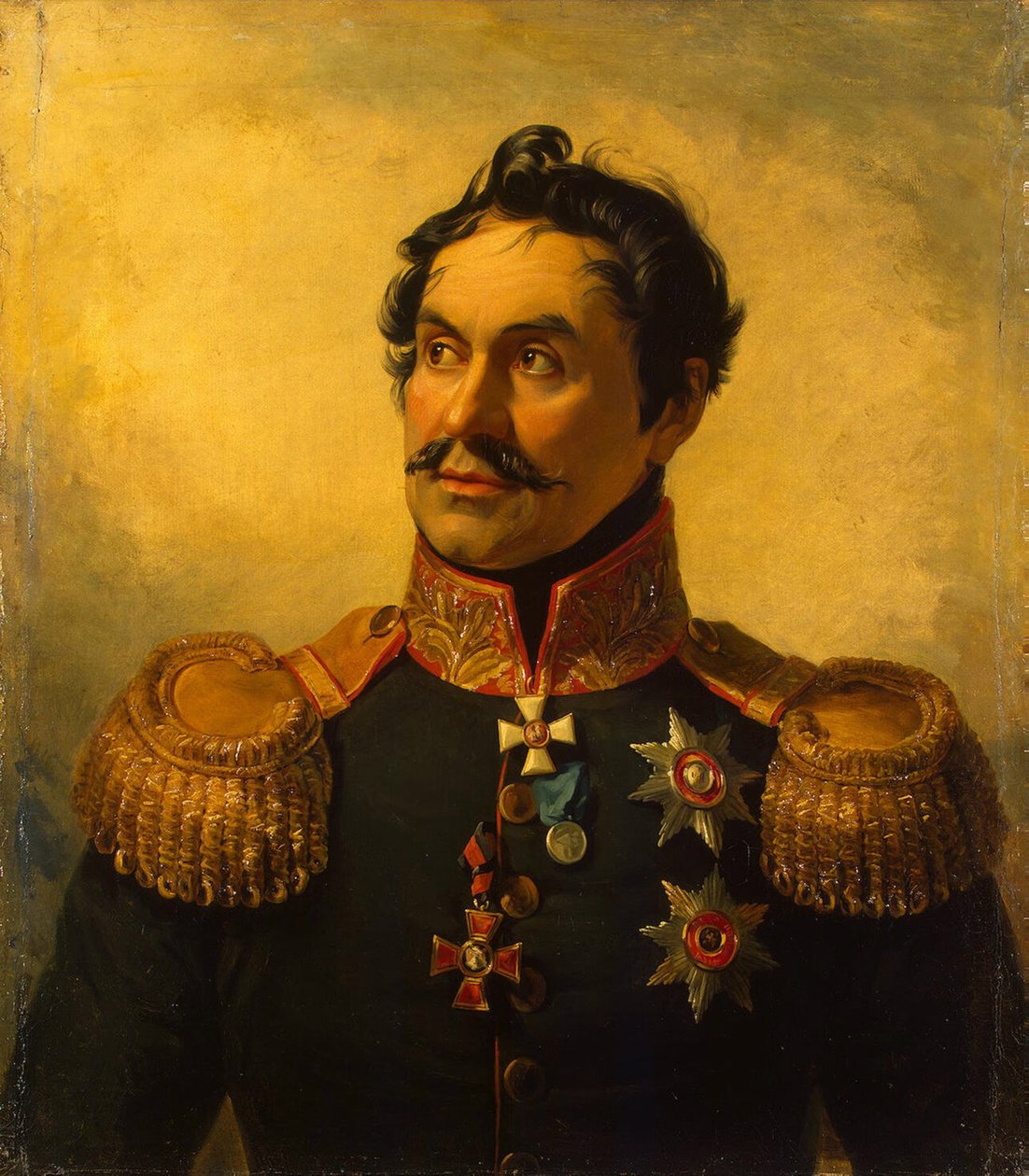 Portret Jefim Chaplits 1768-1825, przed 1825 autorstwa George Dawe