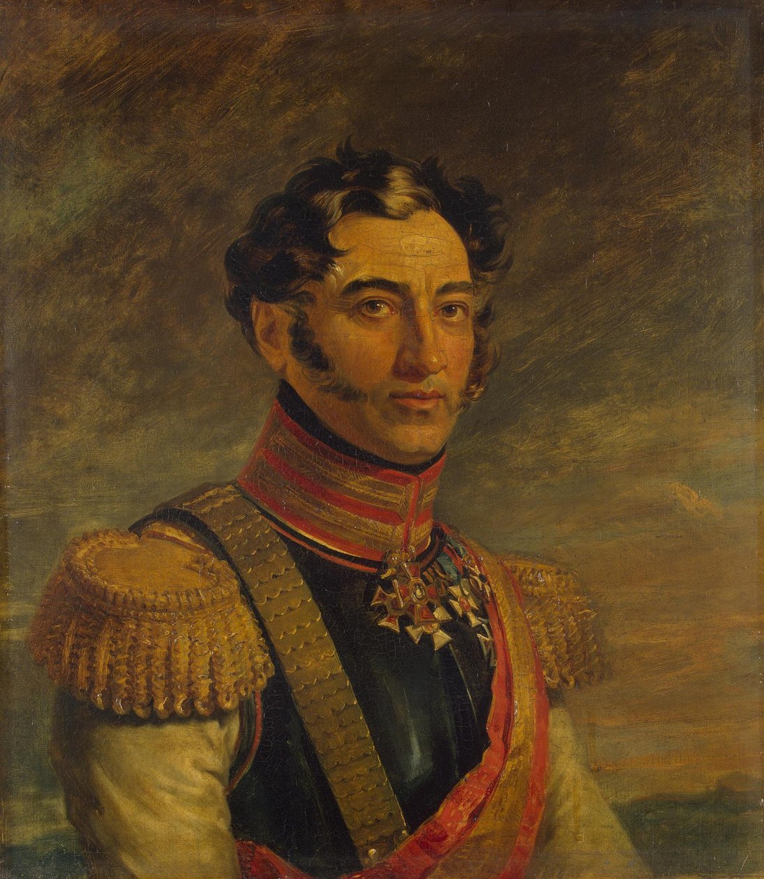 Portret Arsieniewa, Michaiła Andriejewicza (1779-1838) autorstwa George Dawe