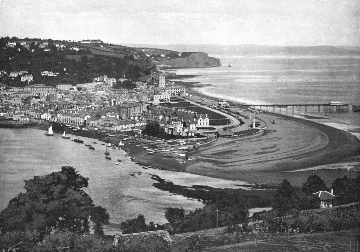 Teignmouth, ok. 1900 autorstwa George Denney