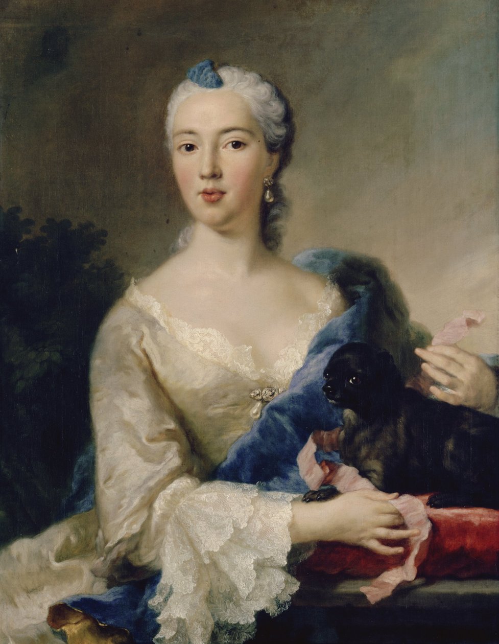 Anna Maria Gräfin Holnstein autorstwa George Desmarées