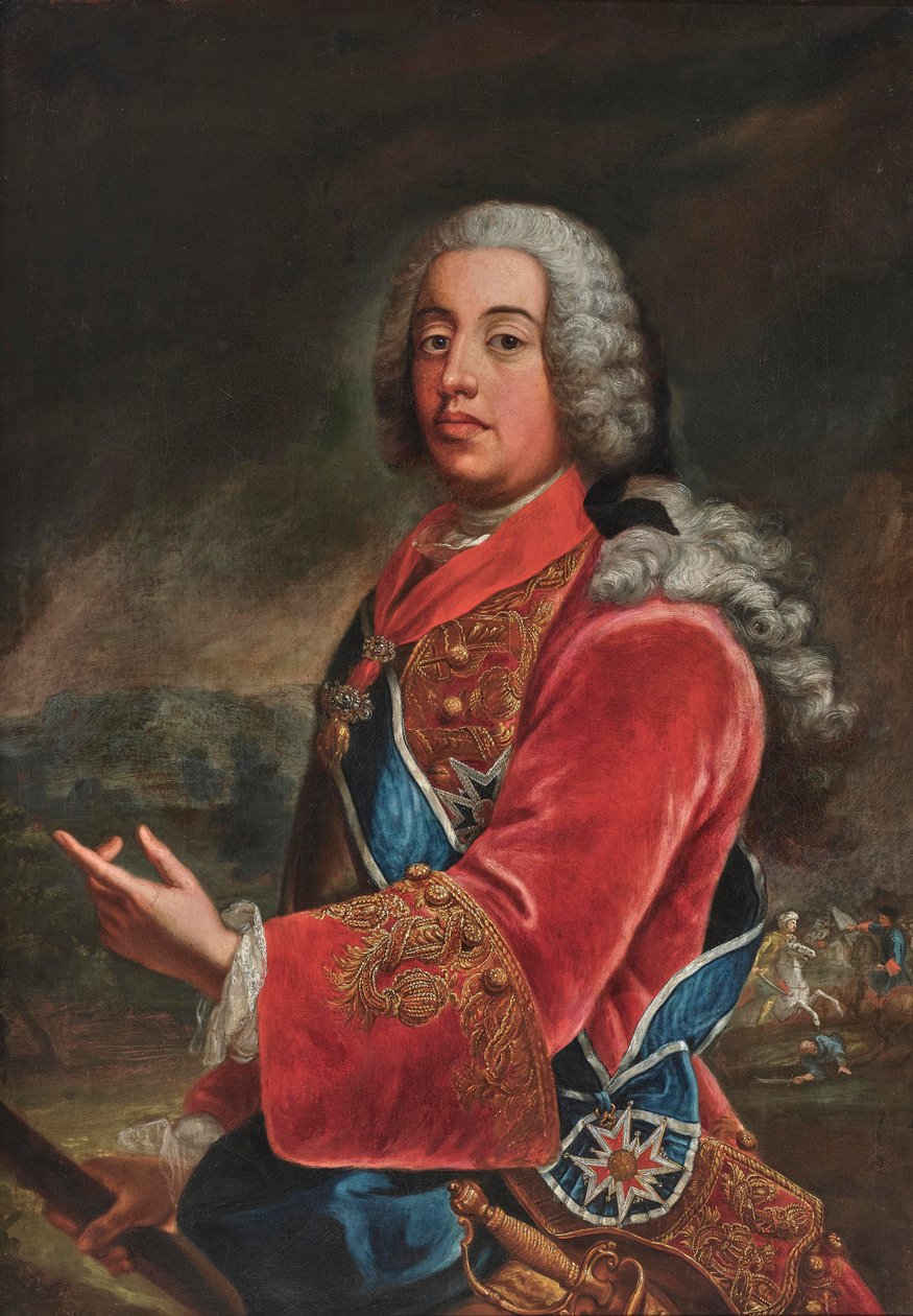 Książę Ferdynand Maria Innocenz Bawarski 1699-1738, I tercja XVIII w. autorstwa George Desmarées