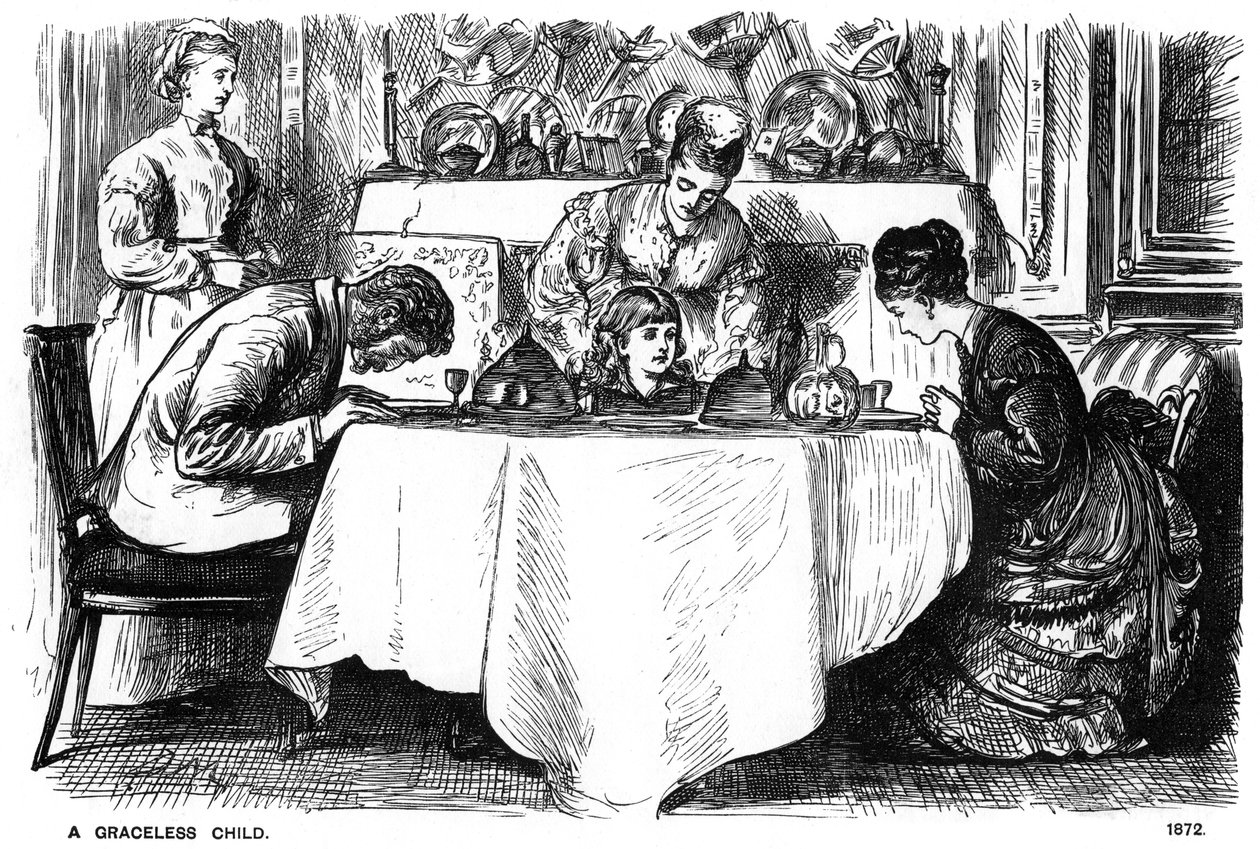 Dziecko bez wdzięku, 1872 1891 autorstwa George du Maurier