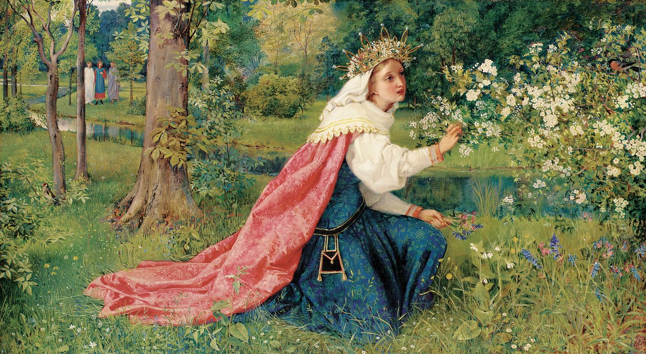 Matylda - Dante, Czyściec, Pieśń 28 autorstwa George Dunlop Leslie