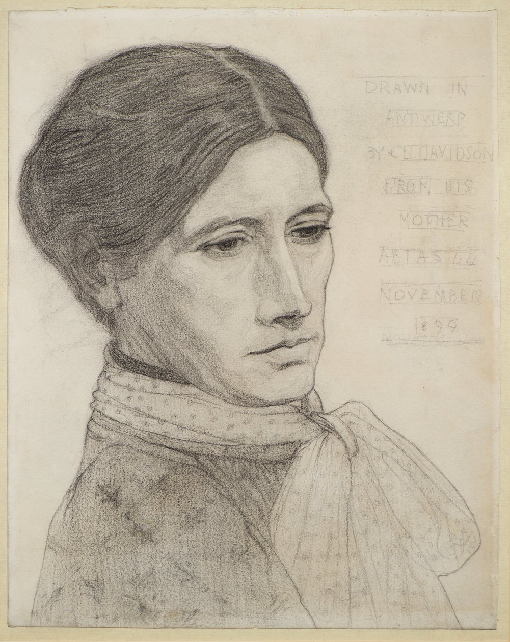 Portret matki artysty autorstwa George Dutch Davidson