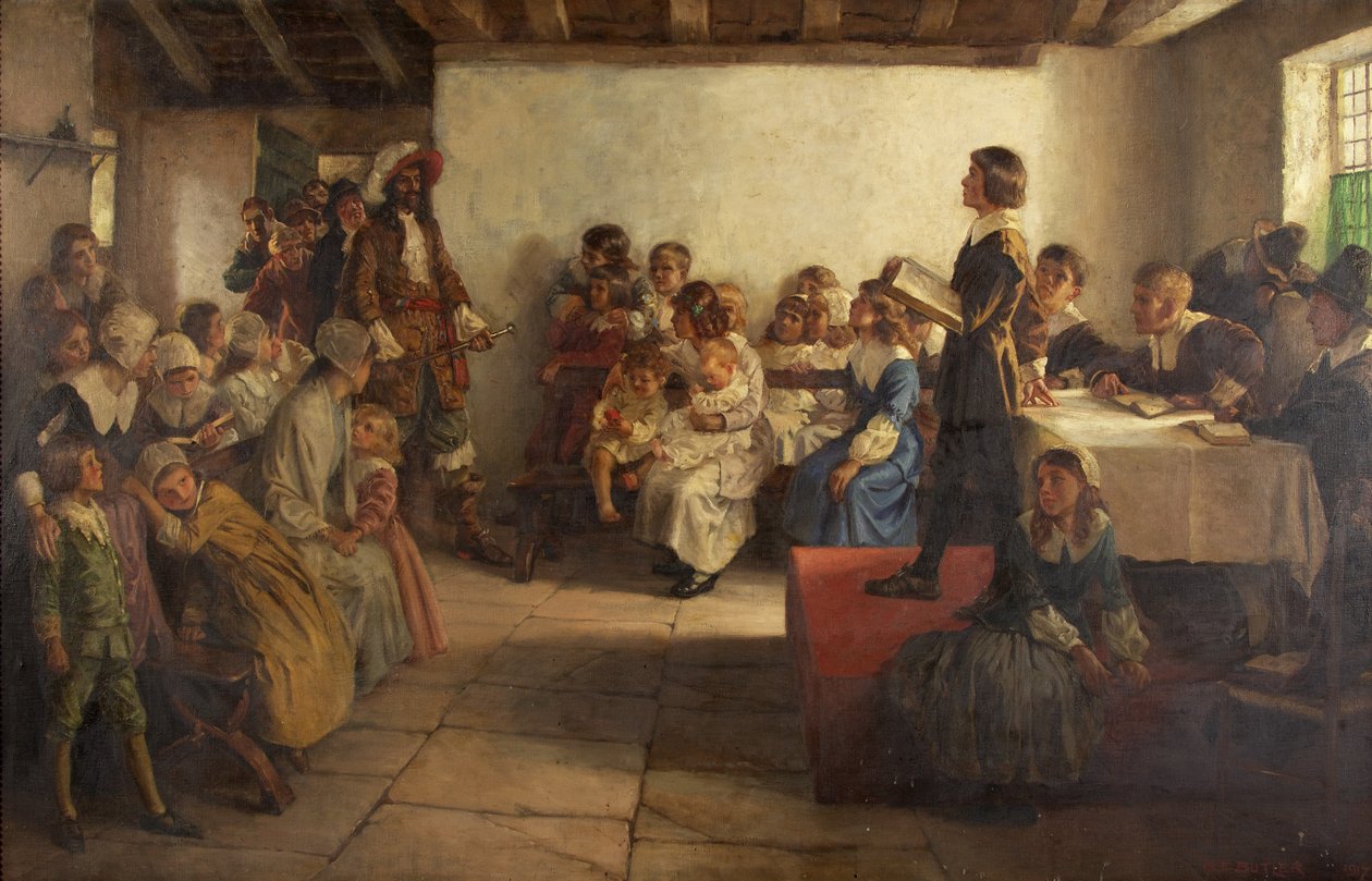 O wiarę ich ojców, Bristol 1682 autorstwa George Edmund Butler