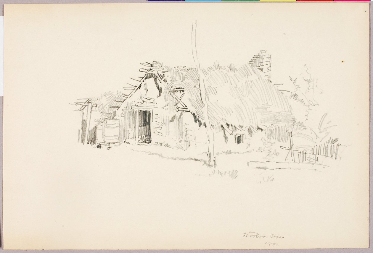 El Paso, Teksas autorstwa George Elbert Burr