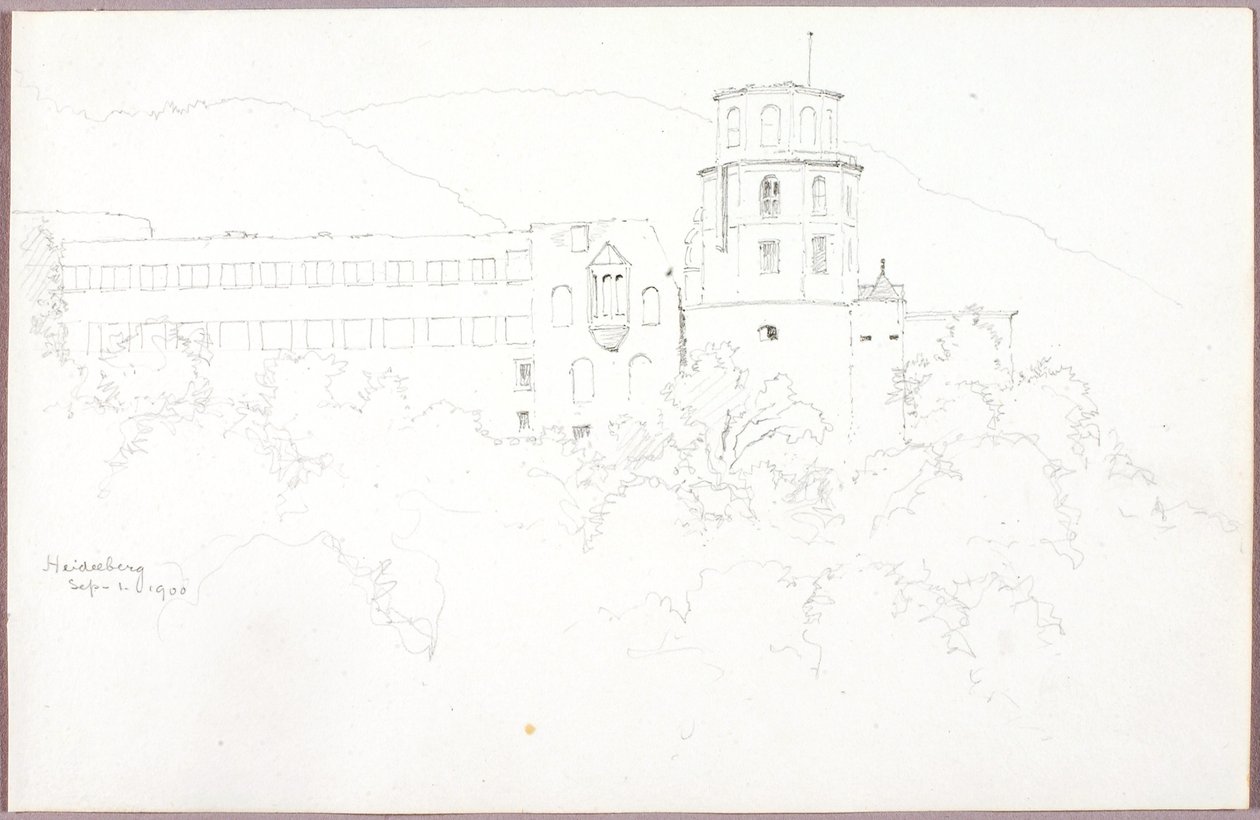 Heidelberg autorstwa George Elbert Burr