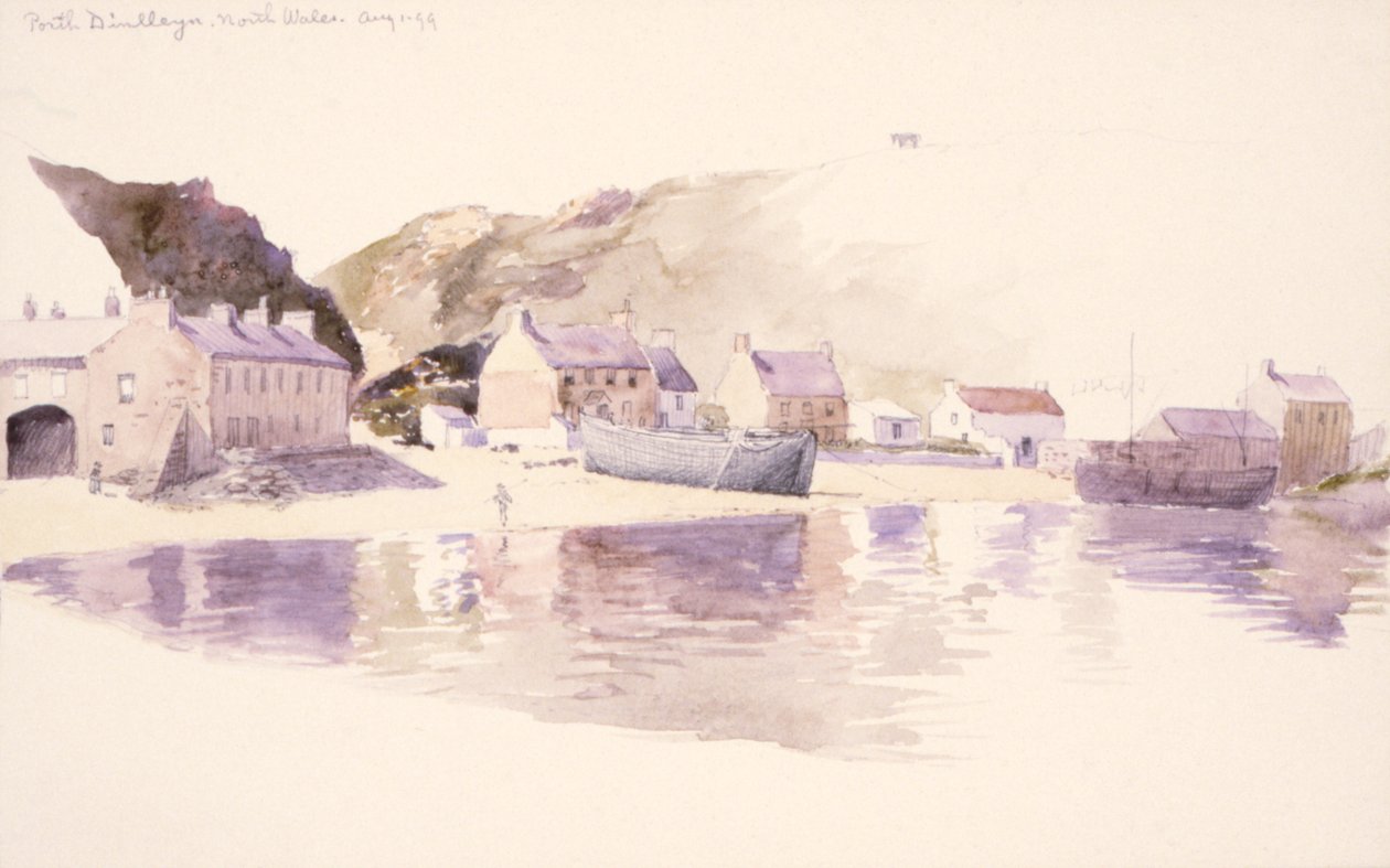 Porth Dinlleyn, północna Walia autorstwa George Elbert Burr