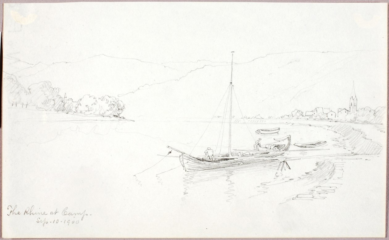 Ren w obozie autorstwa George Elbert Burr