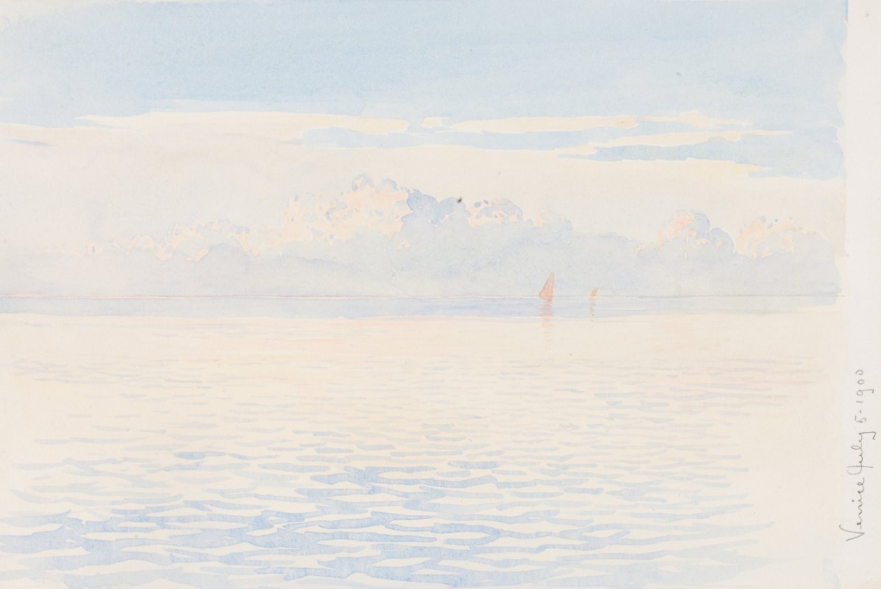 Wenecja, 1900. autorstwa George Elbert Burr
