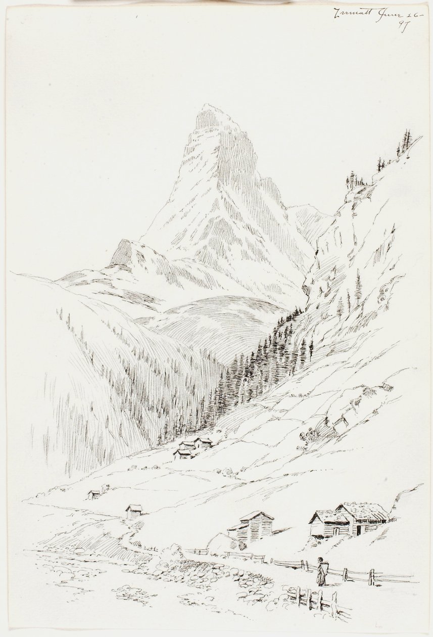 Zermatt autorstwa George Elbert Burr